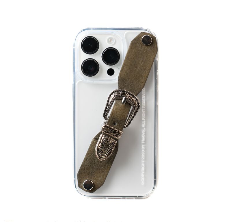 OVTK（オブティーク）の「ウェスタンベルティドケース [カーキ]（スマホグッズ/小物）」