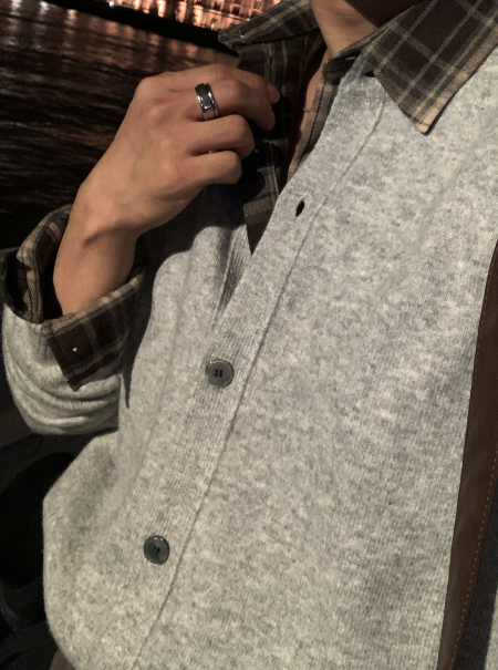Distro Everyday Round Knit Cardigan