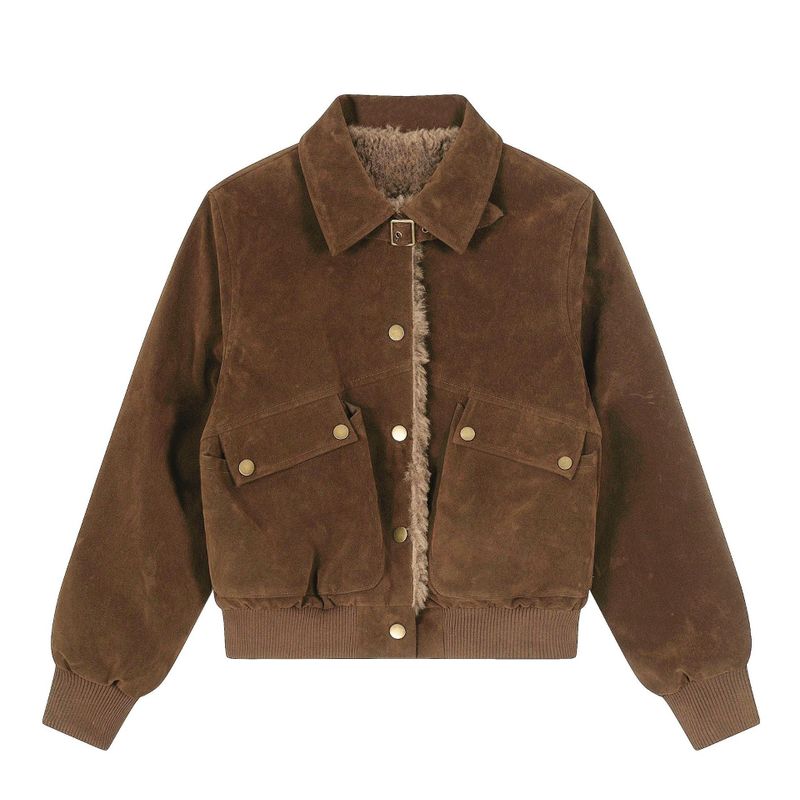 Mara Suede Fur Lined Jacket