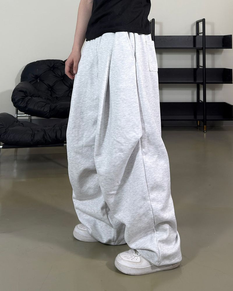 Roven Pintuck Curved Sweat Pants