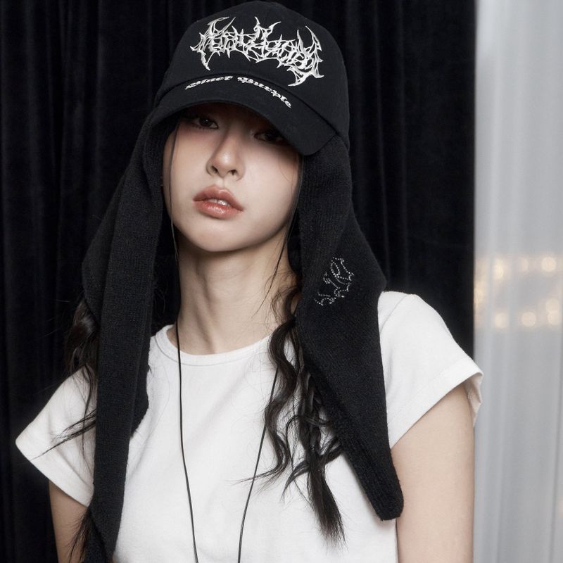 blackpurple（ブラックパープル）の「 Bad-Bat Ball Cap (2カラー)（Hats）」