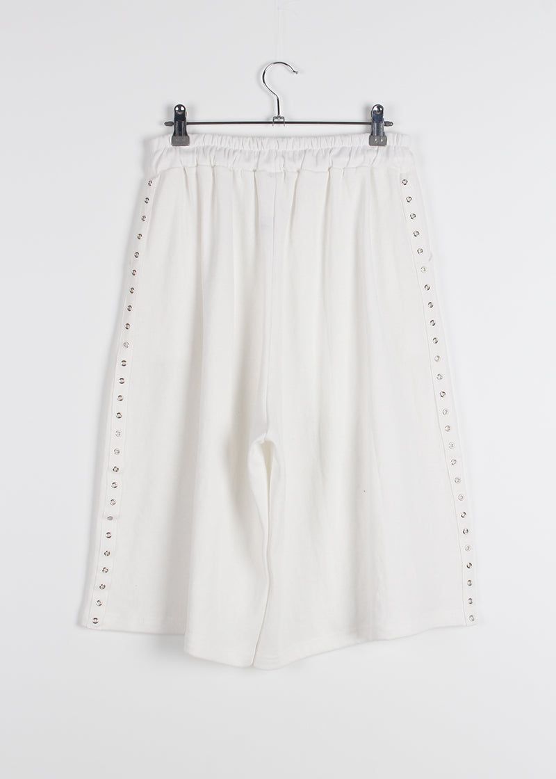 EYELET LINE BERMUDA PANTS