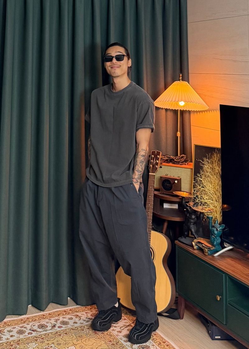 [ virstyle original ] INKKI High-density D-ring nylon pants 3COLOR