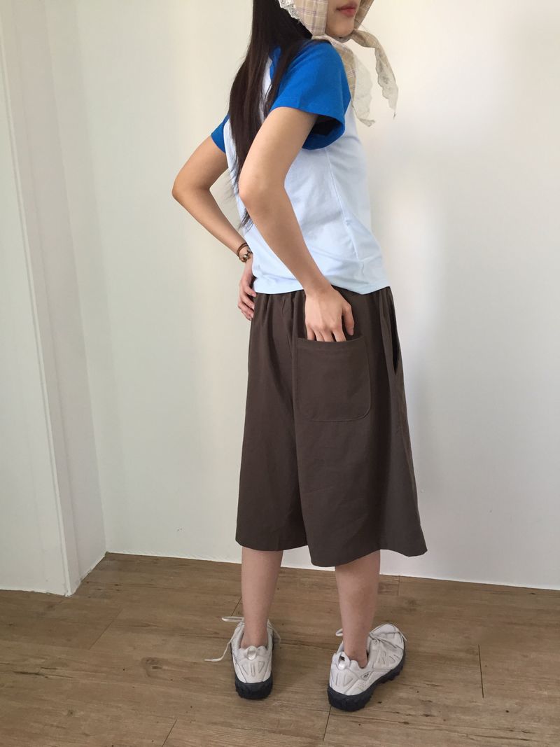 Wide Culotte Pants (3color)