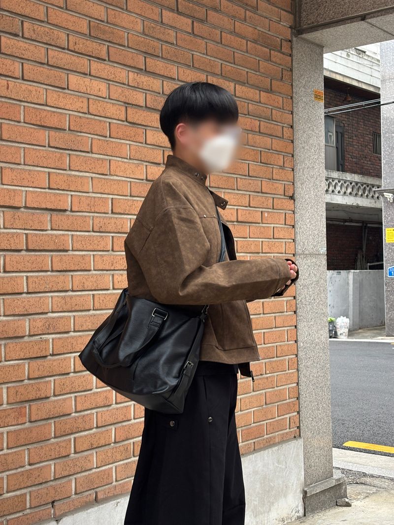 Daily Leather Cross Bag