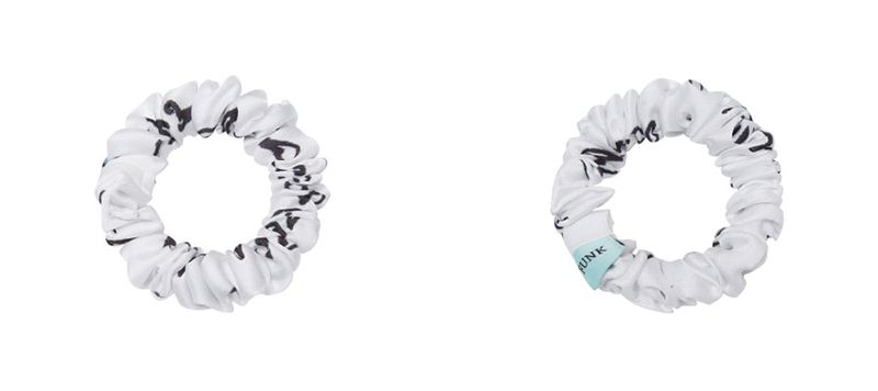 Paisley-print hair scrunchie set