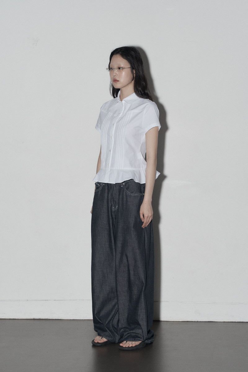 pintuck bl (white)