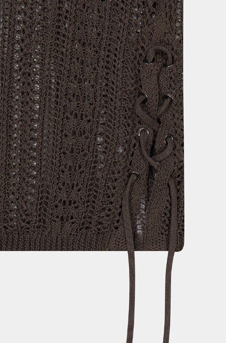 Bohemian Summer Eyelet Punching Knitwear