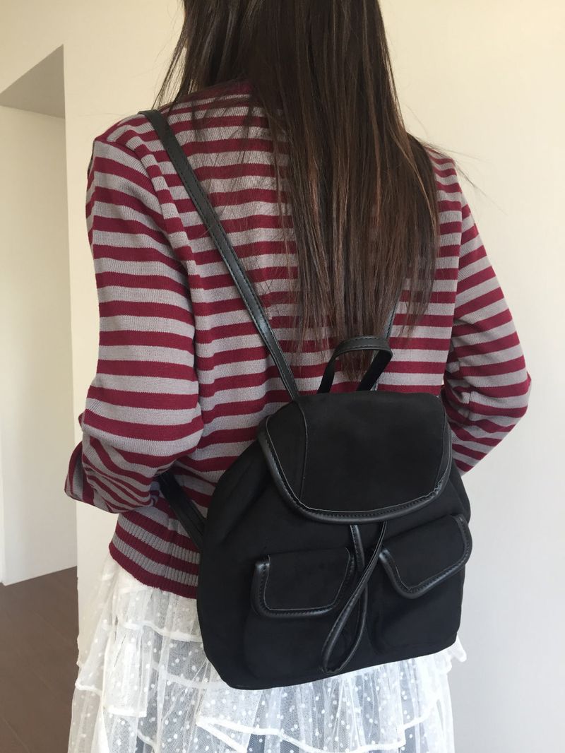 Lily Suede Mini Backpack (5color)