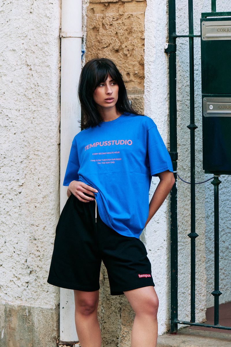 TEMPUS PATCH EASY HALF PATCH PANTS [BLACK]