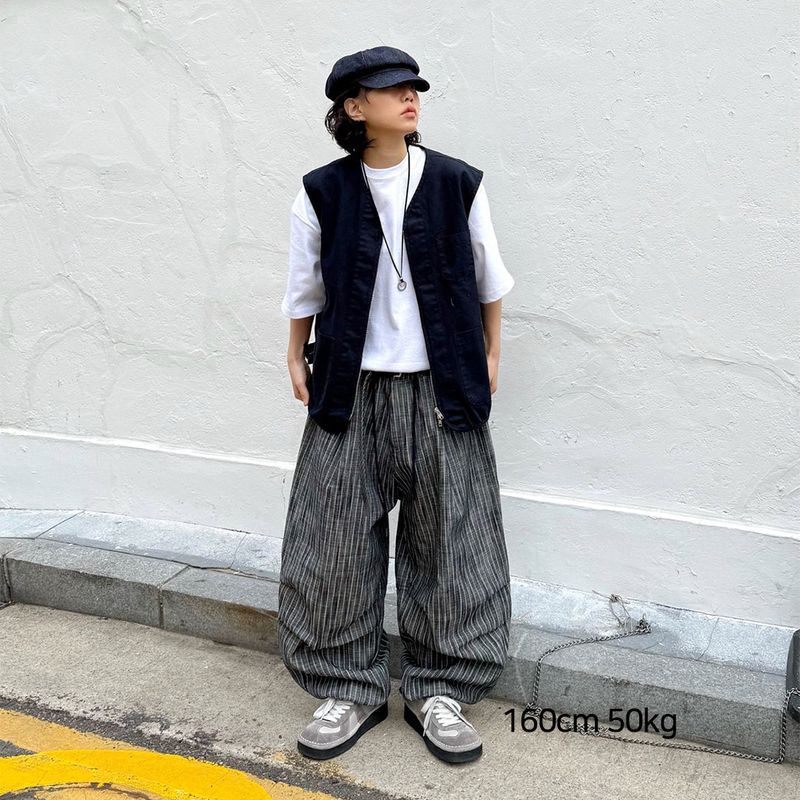 HundoP(ハンドピー)の「Vintage Stripe Balloon Pants(Pants)」