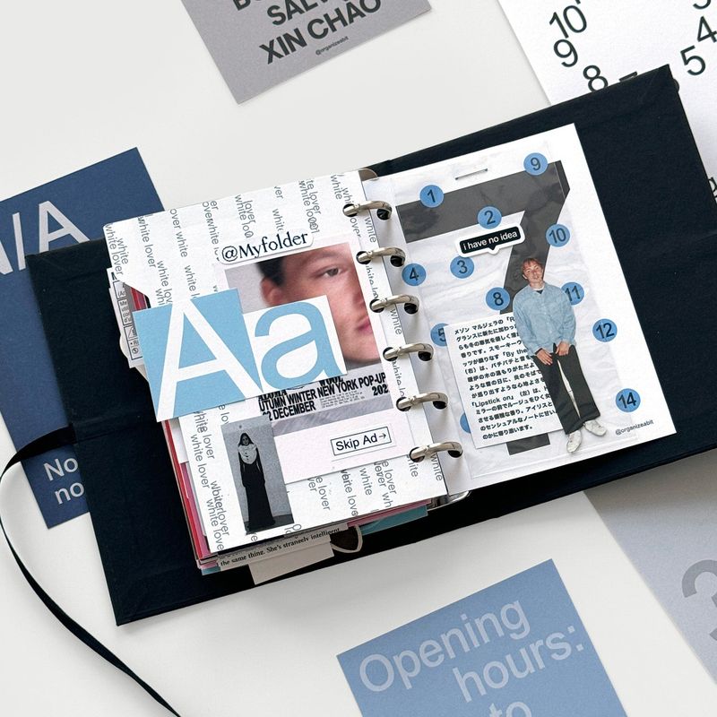 oab a7 inner paper / graphic