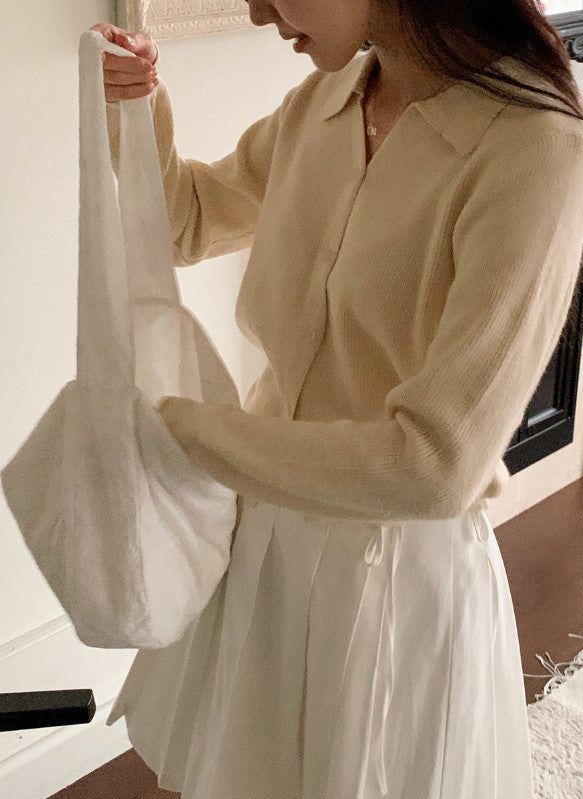 SHOPPERLAND(ショッパーランド)の「Ribbon Lace Eco Shoulder Bag(Bags)」
