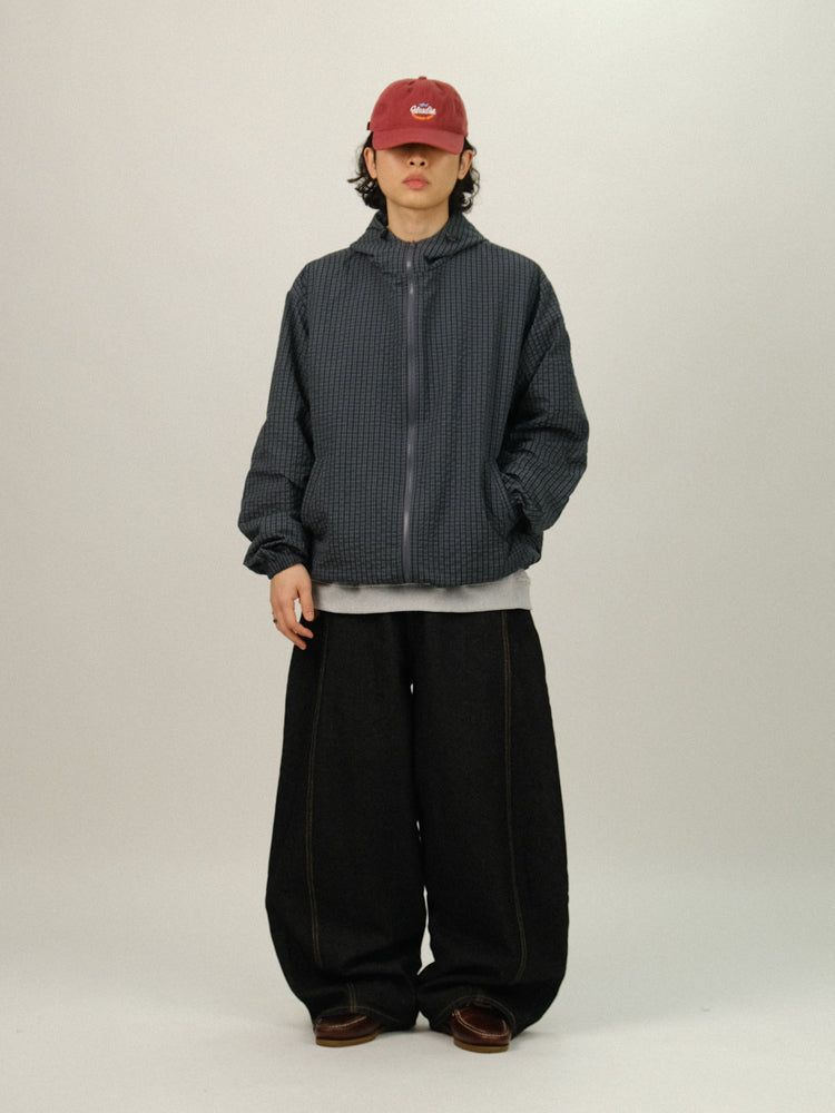 ED Check Hoody Windbreaker