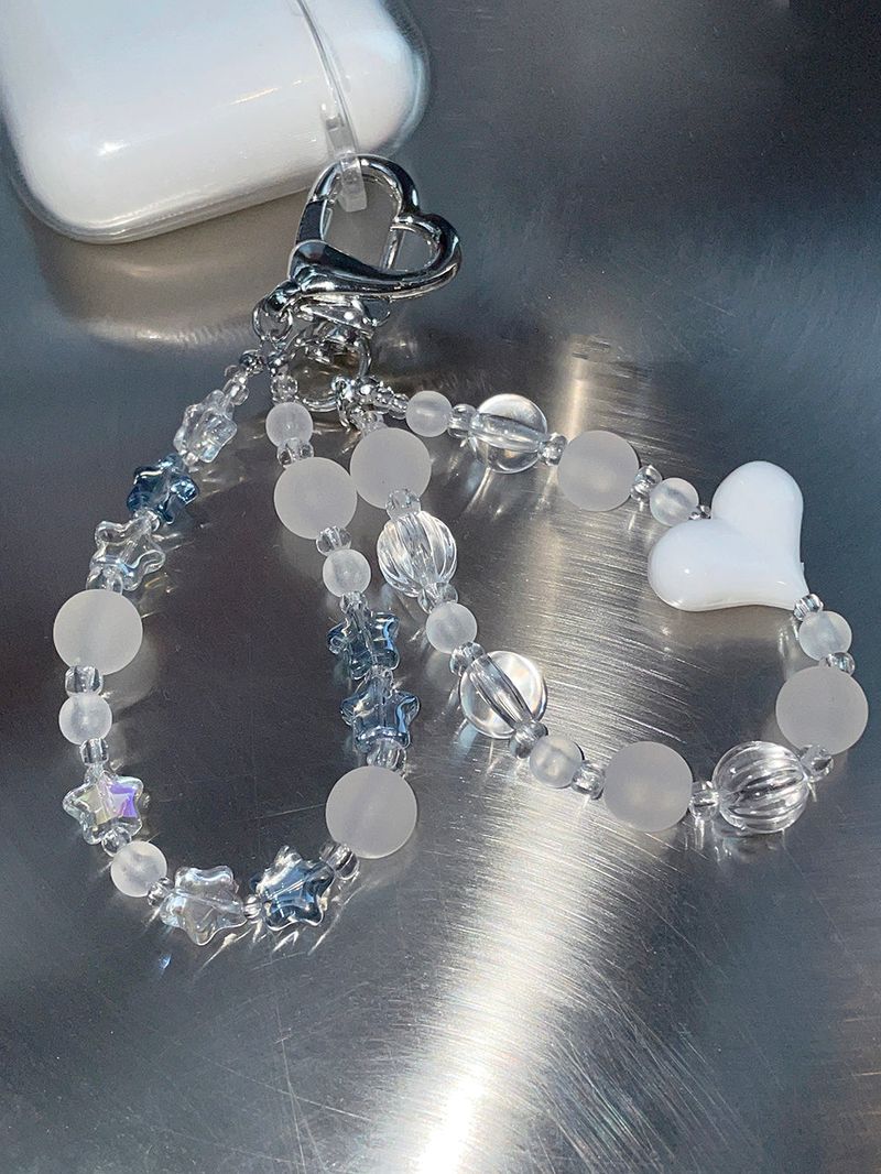 Starlight Beads Heart Key-ring