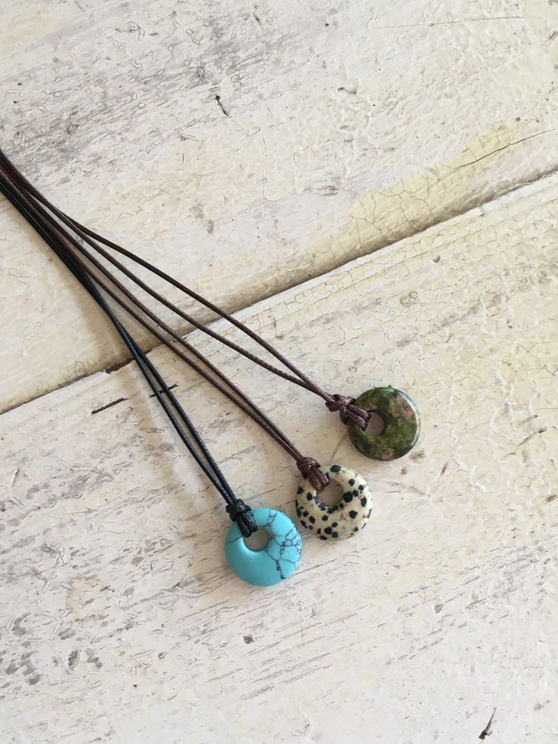 RITCORE（リットコア）の「[Surgical Steel] Lucky Stone Necklace (6c)（Accessories）」