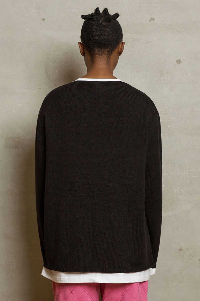 HOLE ROUND KNIT