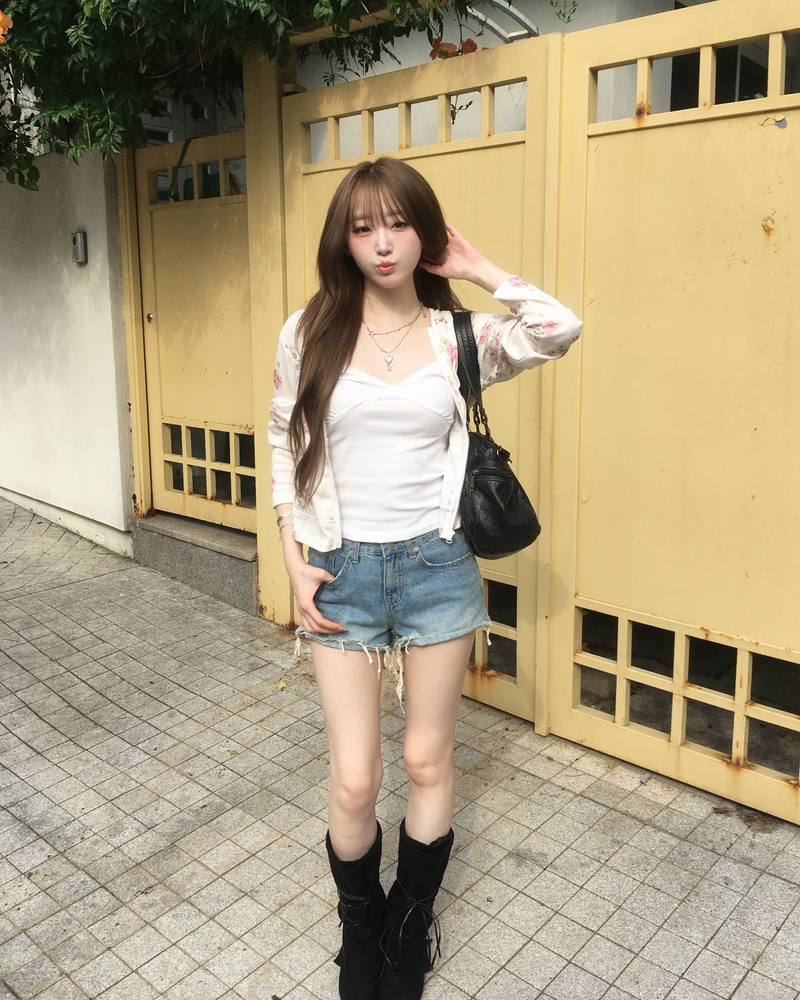 Flower hood jumper