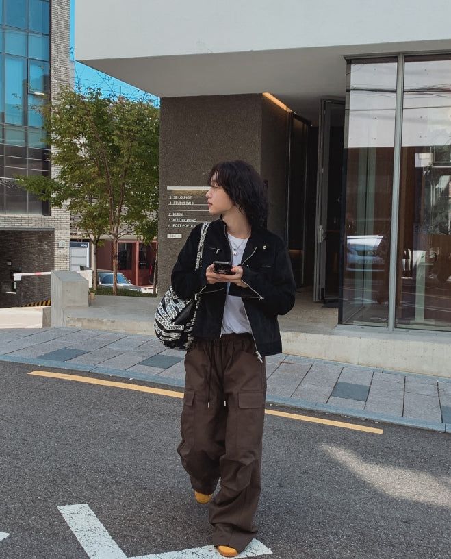 ジープバイカースエードジャケット