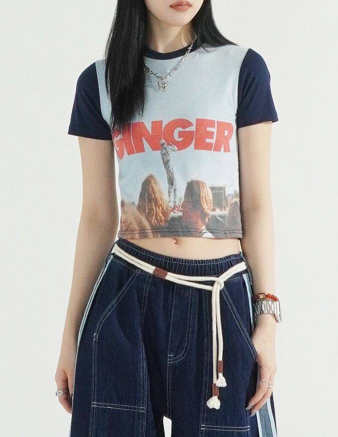 GINGER Crop T-shirt
