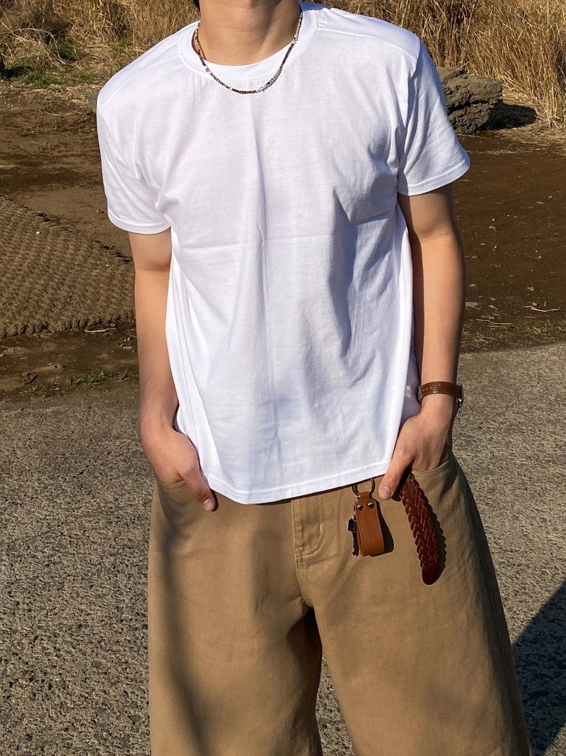 SSROOM(エスエスルーム)の「Ded Layered Cropped T-Shirt 12C(Tops)」