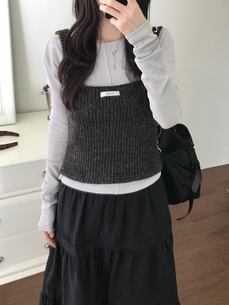 Ripple Knit Sleeveless (3 colors)