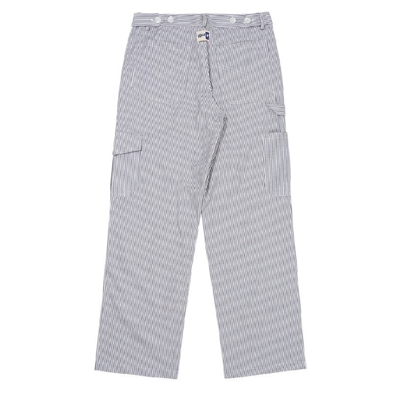 STRIPE CROP SHIRT_NAVY