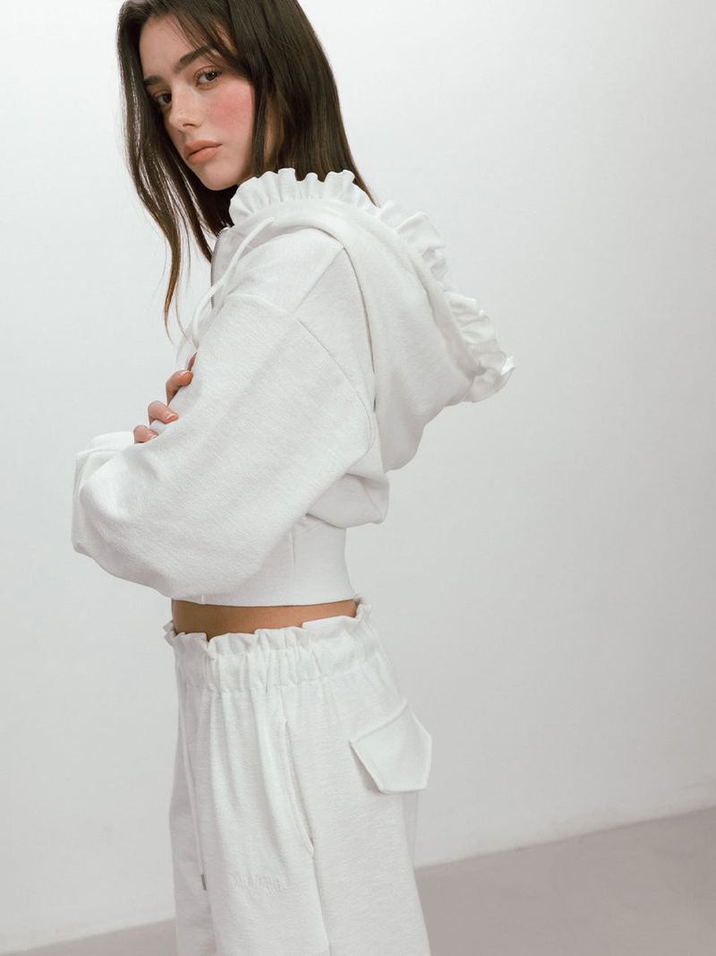 BAKE WIDE PANTS / WHITE