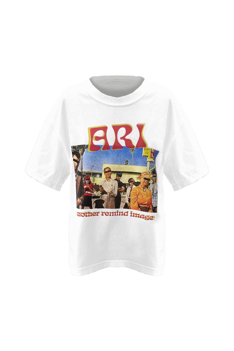 NAUGHTY PRINTING T-SHIRT