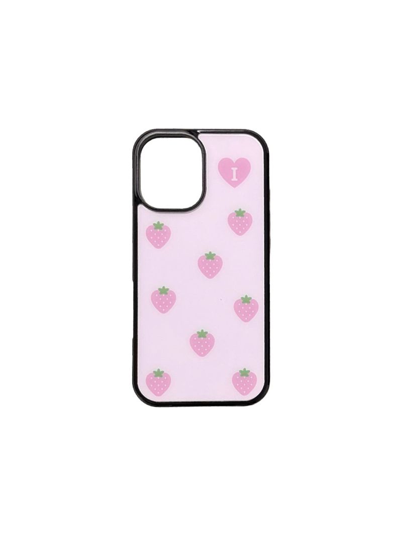 Isummerly（アイサマリー）の「snow berry case - pink snow（Smartphone Accessories）」