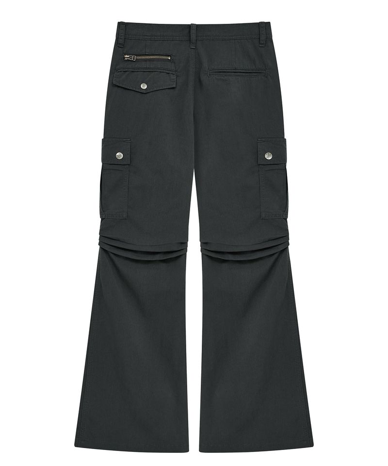 sh bootcut pants (dark grey)