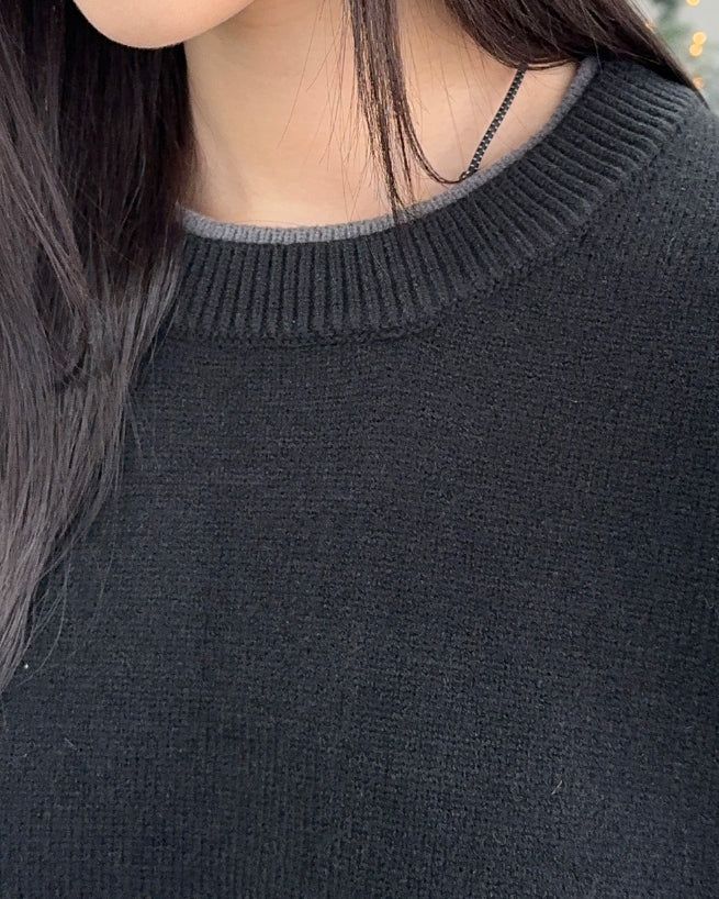 Fels Layered Crewneck Knit