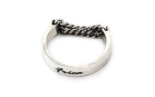 Frica Jewelry（フリカ ジュエリー）の「ダブルチェーンリング 1 (W)（アクセサリー）」