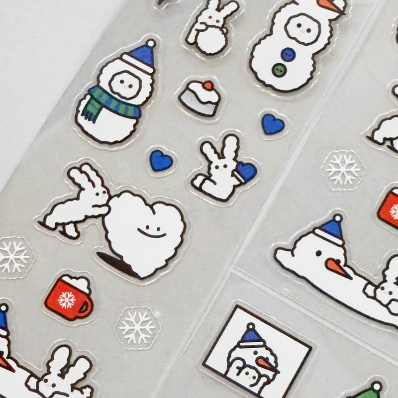 sticker 07 - snowman