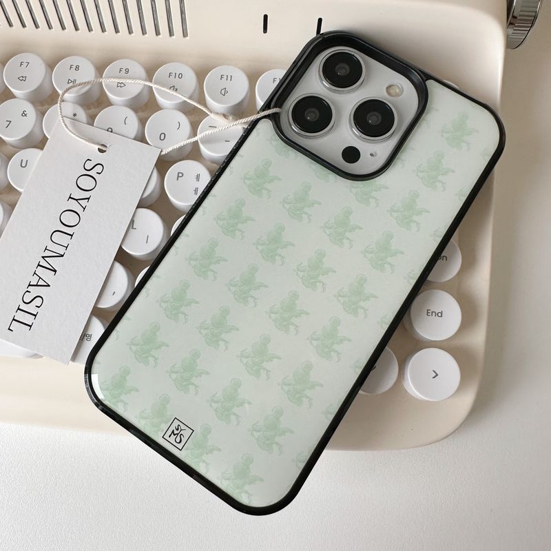 Blissful soyoumasil Ivory epoxy bumper case