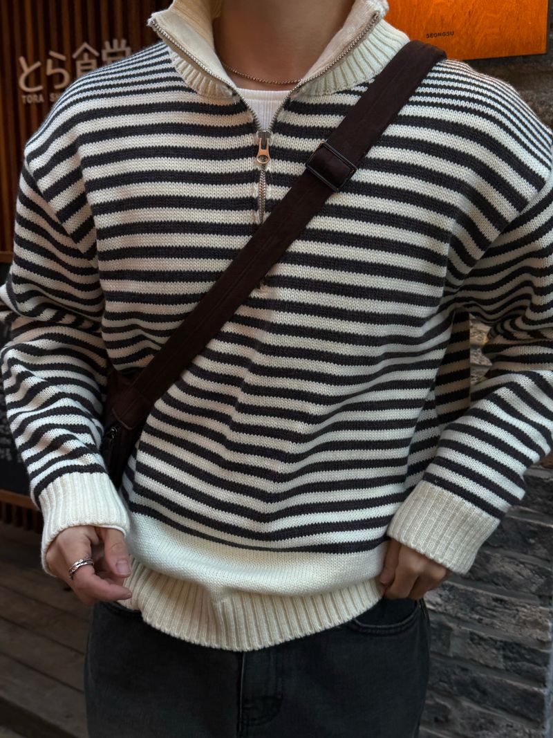 Haim half zip up knit