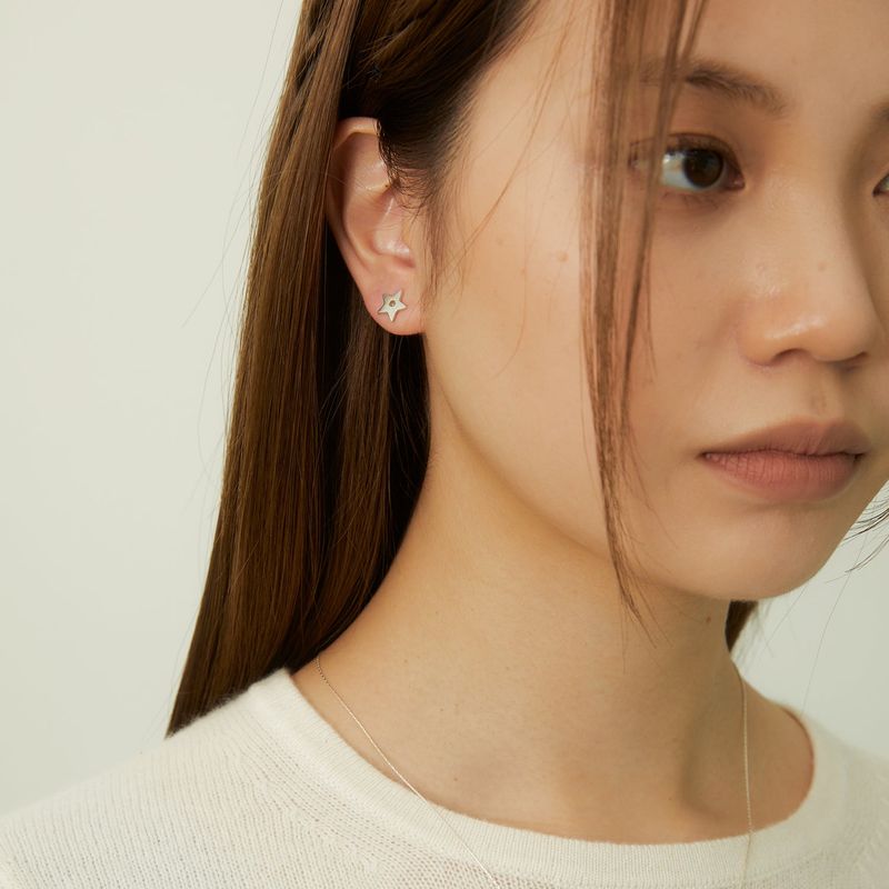 color my star earring