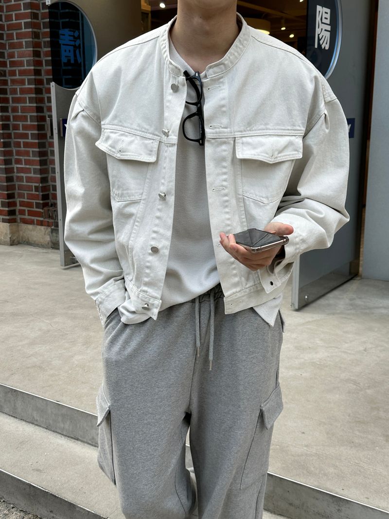 Ave Pigment Over Denim Jacket (5 colors)