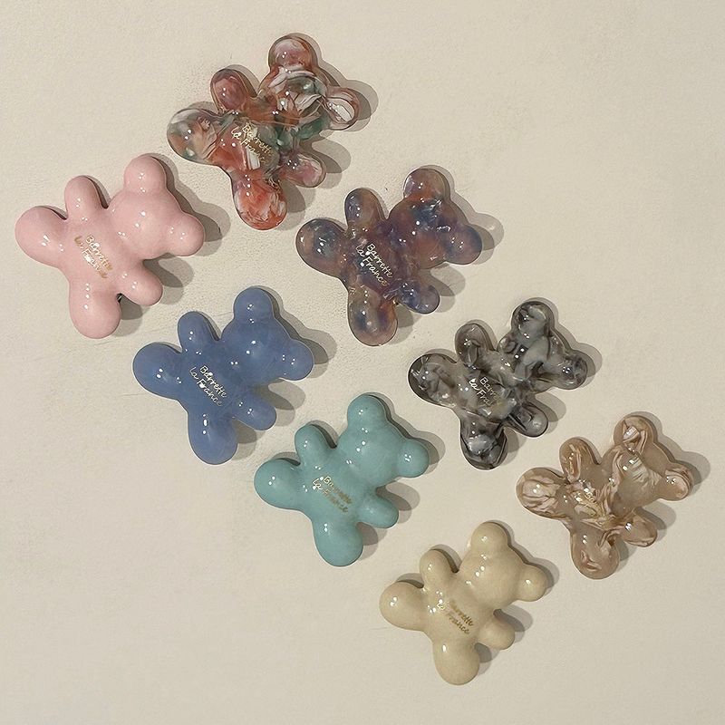 MOSXE（モスクス）の「テディベアヘアピン (8color)（ヘアアクセサリー）」