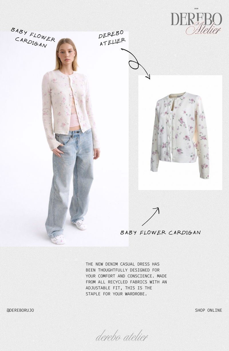 Baby Flower Cardigan