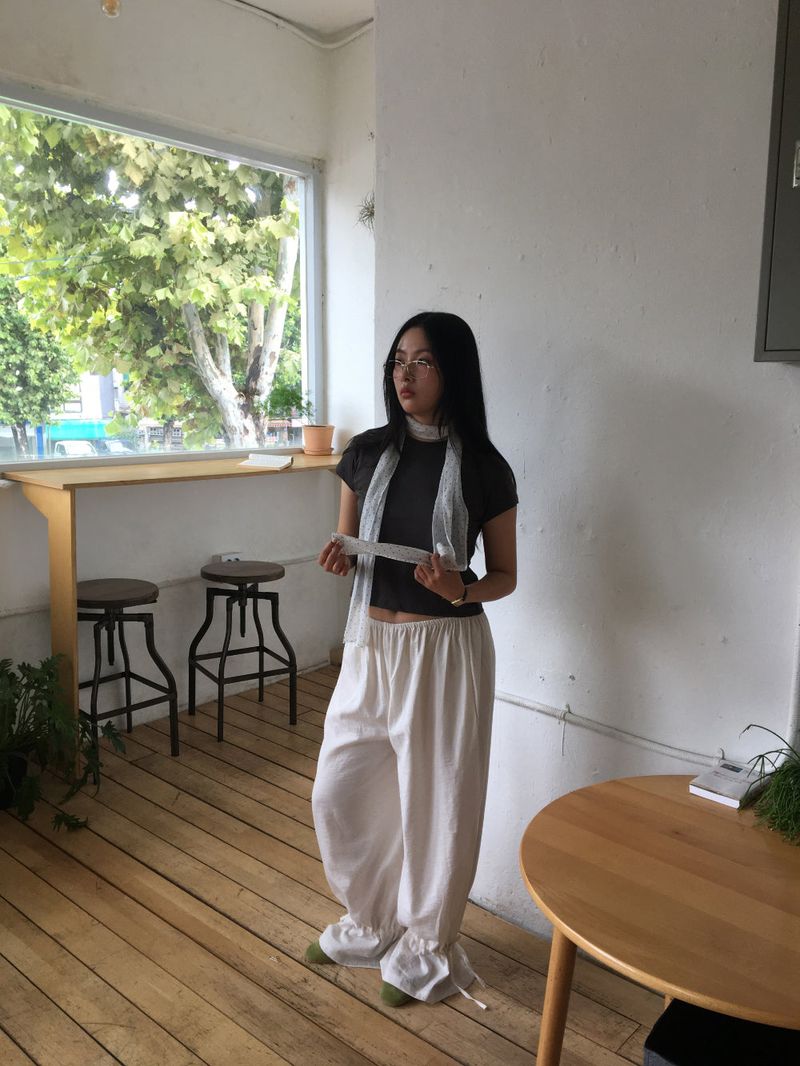 This dot scarf (3color)