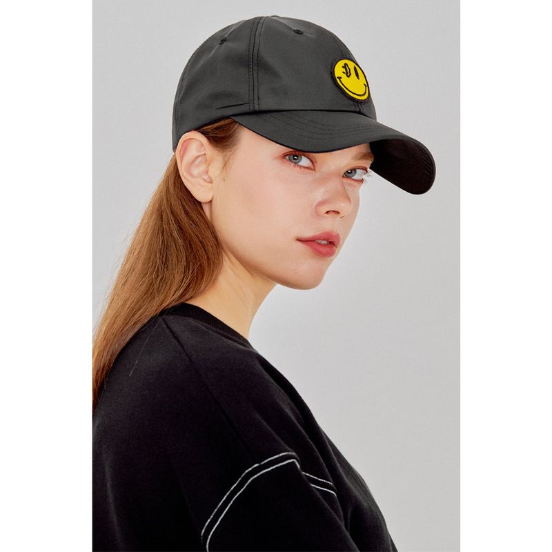 YELLOW SMILE BALL CAP