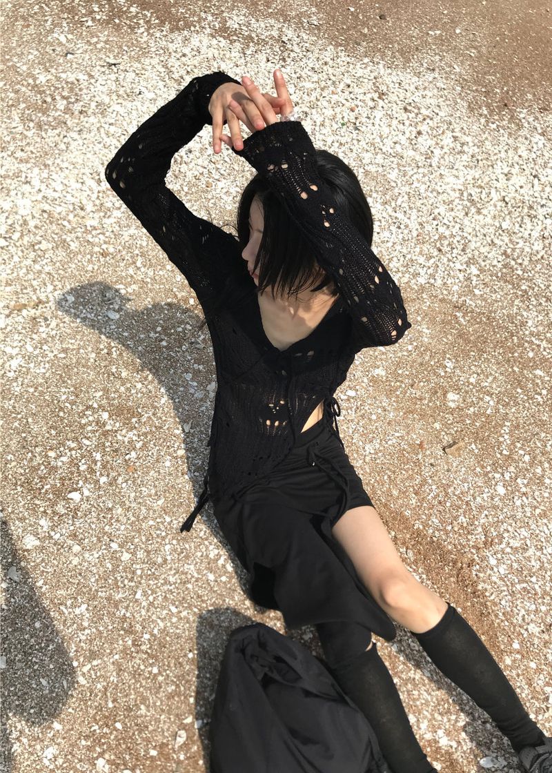  CHI WRAP STRING SKIRT