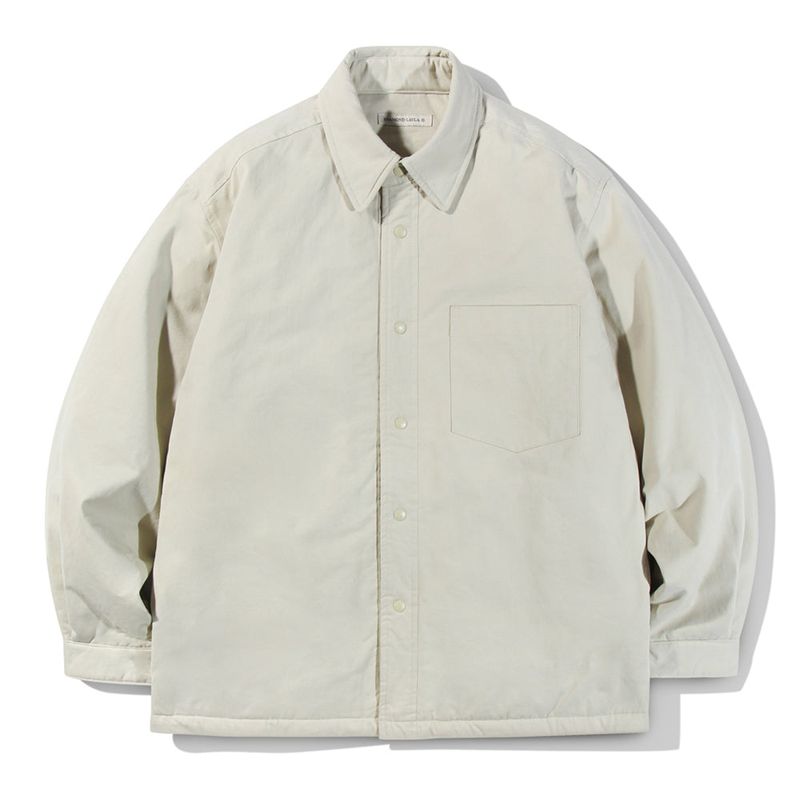 ライトパディングシャツジャケット