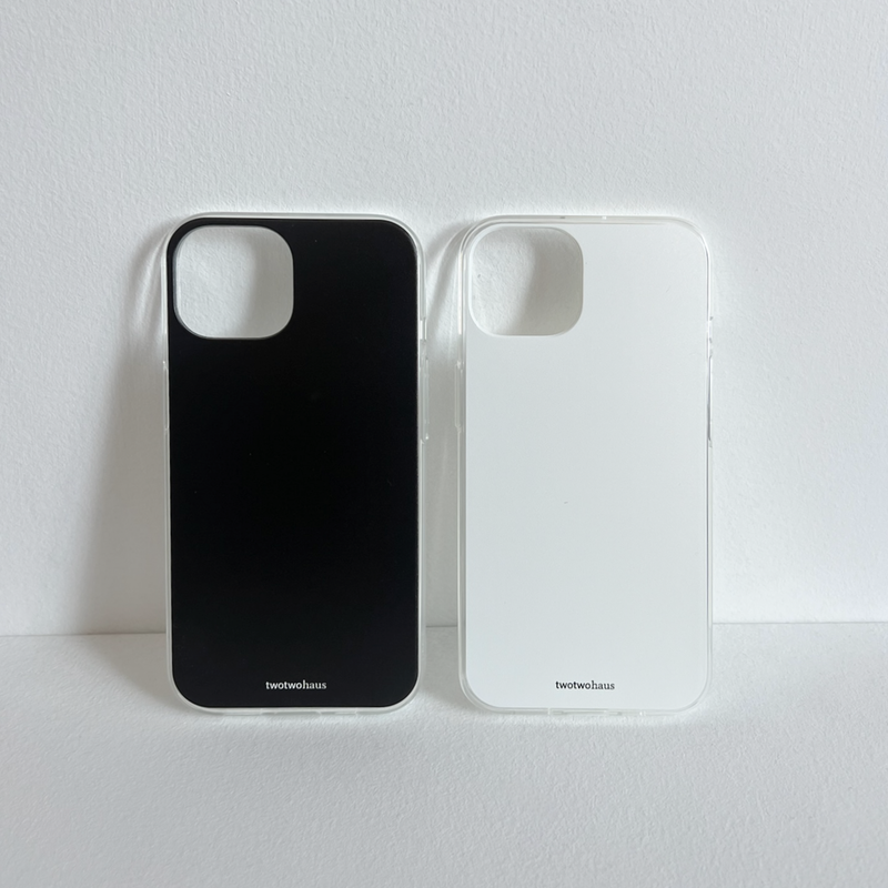 22haus（トゥートゥーハウス）の「22 blank jelly case - white（Smartphone Accessories）」