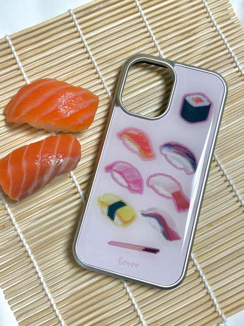 Pixel Sushi Epoxy Bumper Case