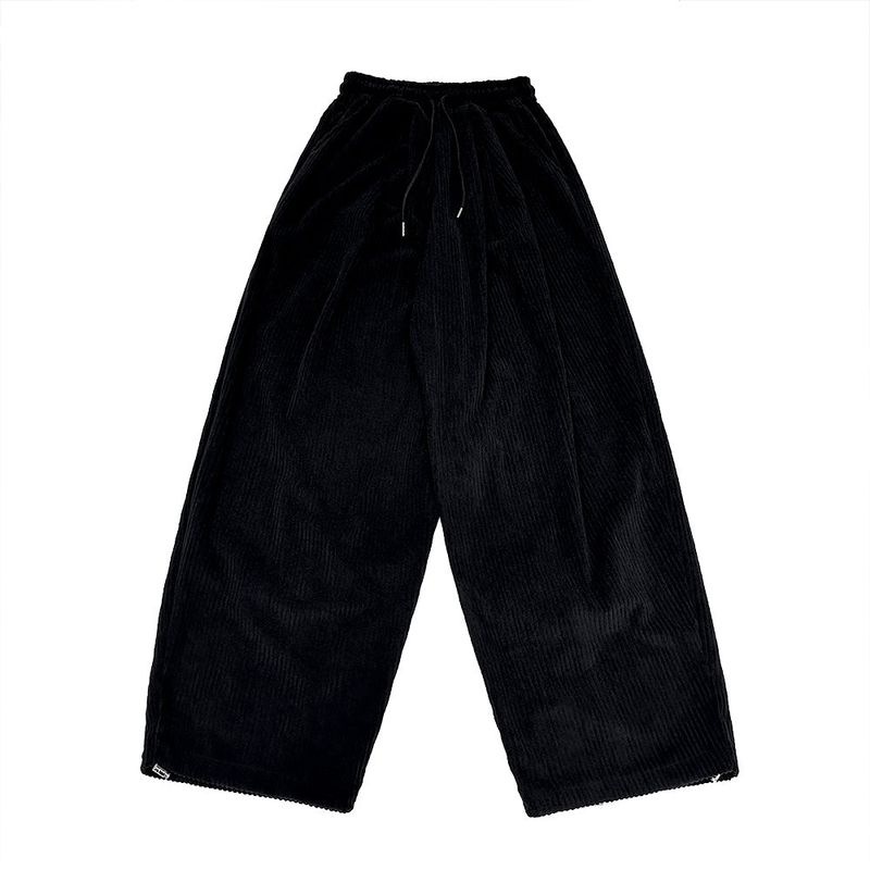 Bowl Pintuck Corduroy Pants
