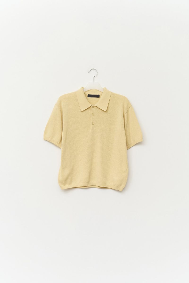 Matthew Button Collar Knit