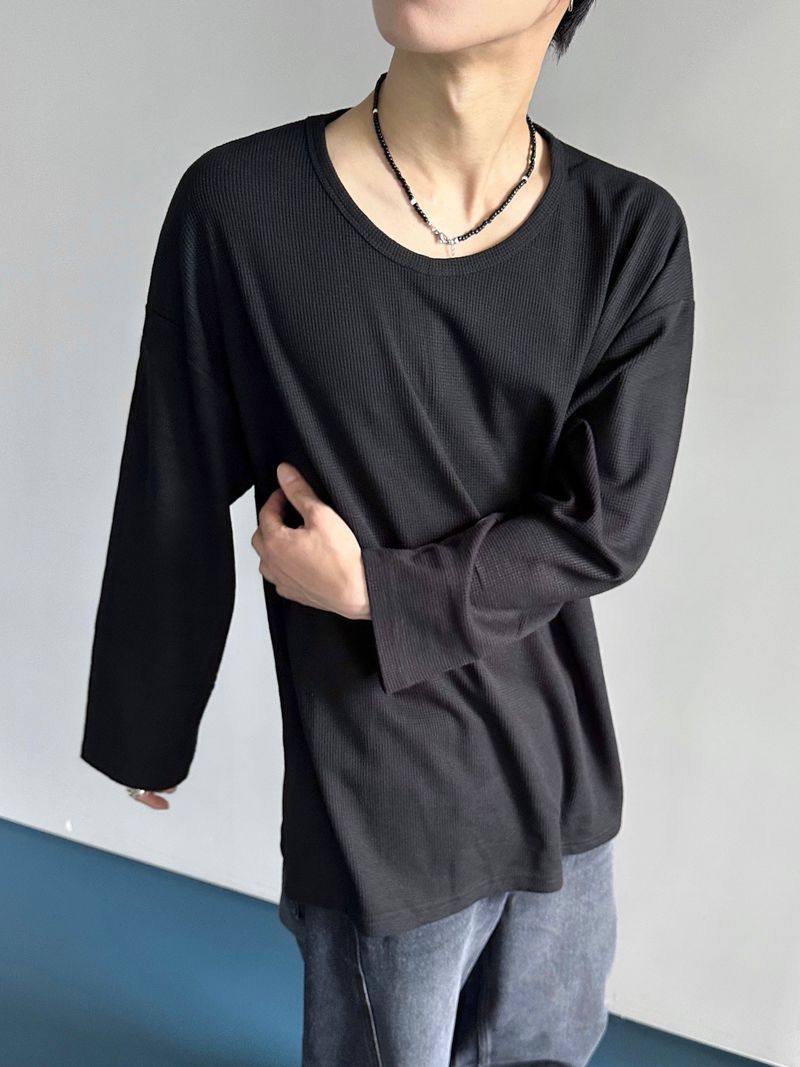 Module Basic Waffle Uniqlo Long Sleeve 4C