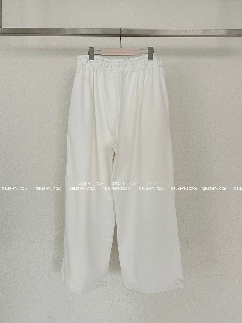 I Love Jogger Wide Pants